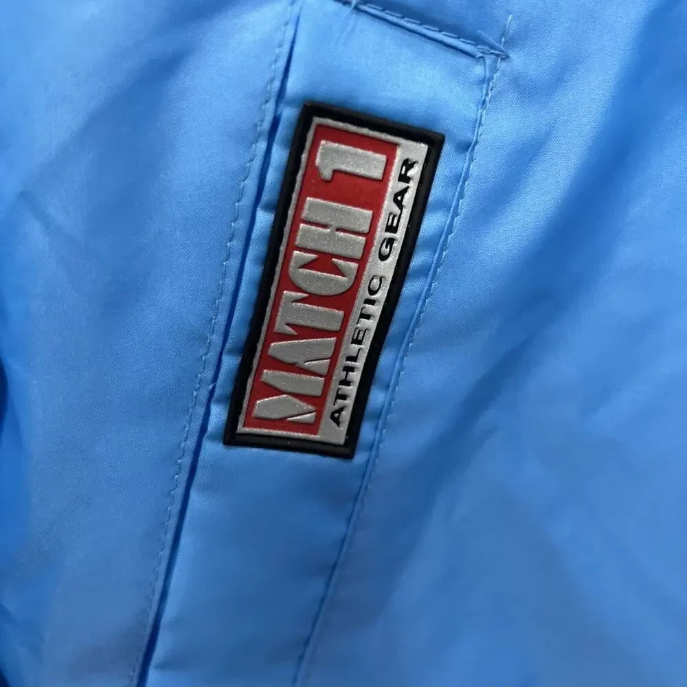 Vintage 90s UNC Tar Heels Jacket Mens Large 1/4 Zip Pullover Windbreaker